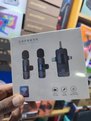  Dual Wireless Microphone for Vlog Streaming Interview