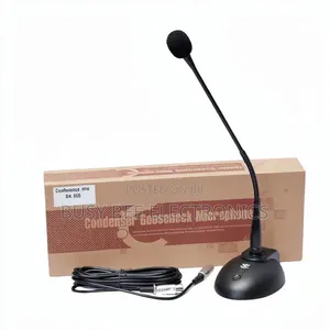 Soundmaster Wired Gooseneck Condenser Interview Mic (Bk 600)