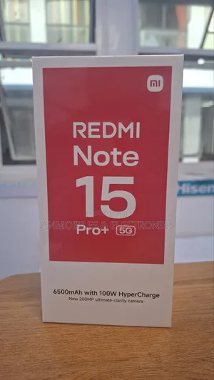 New Xiaomi Redmi Note 15 Pro+ 256 GB Black