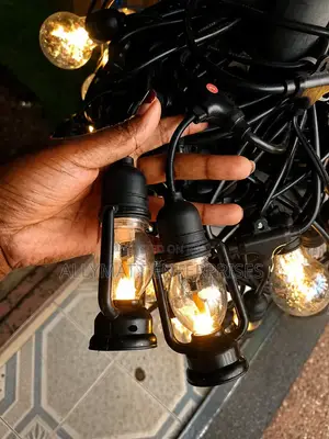 Vintage Lantern String Lights