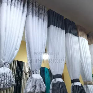 Printed Short Kitchen Curtains