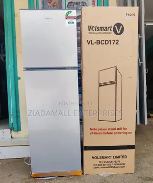 *Volsmart 172litres Double Door Fridge Freshness and Convenience