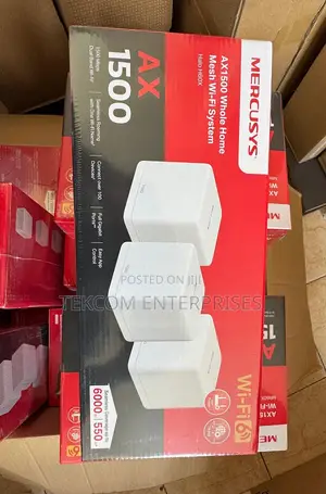 Mercusys Halo H60x Ax1500 Whole Home Mesh Wifi 6 System
