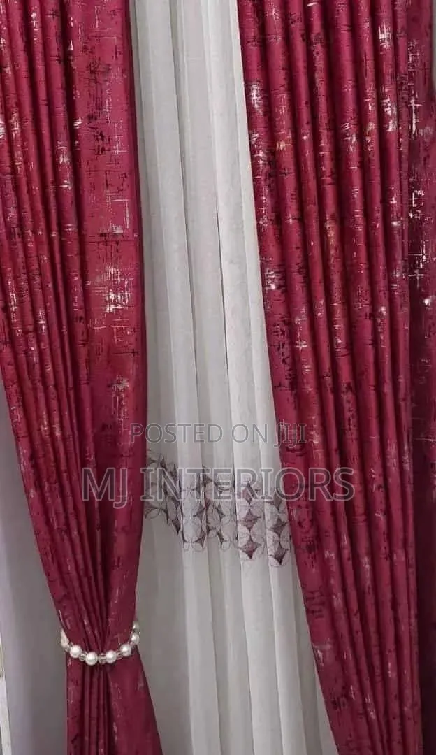 Light Filtering Modern Curtains