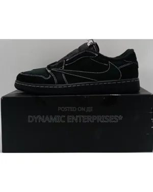 Nike X Travis Scott J1 Low Black Phantom 40-45 Shoes