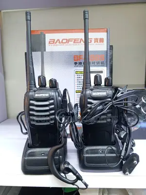 Bf-888s Two Way Radio 3-5km Range Security Communication