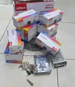 Dahua 4 Camera Full Color Security System Complete Package