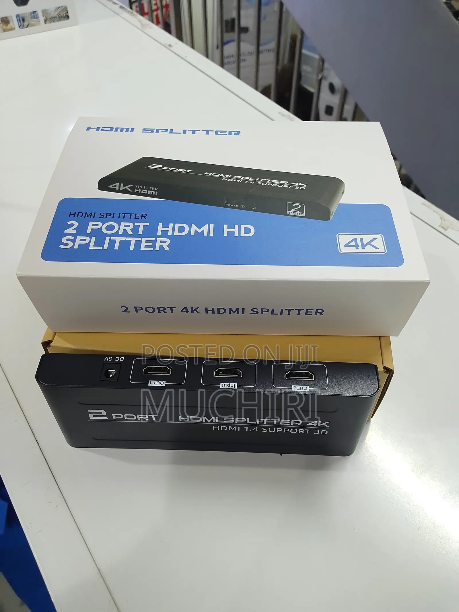 Universal Hdmi 2 Way Splitter Hub