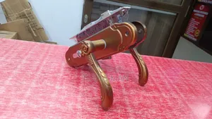 Antique Brass Royal Door Handle Set With Mortise Lock Cylinder.
