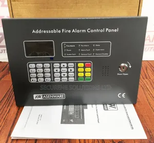 Asenware Aw-Fp128 1 Loop Addressable Fire Alarm Control Panel.