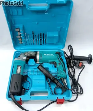 Makita Combo Set- With 4" Grinder and Impact Drill