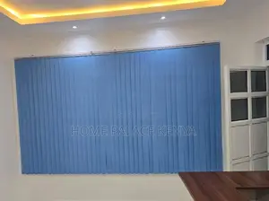 Window Blinds: Polyester Fireproof Vertical Blinds Shades