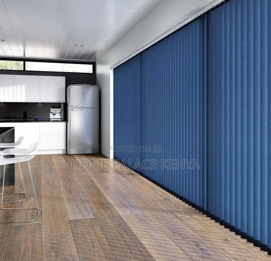 Window Blinds: Polyester Fireproof Vertical Blinds Shades