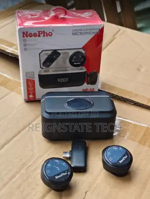 Neepho Np-58 Wireless Lavalier Microphone (2tx + 1rx)