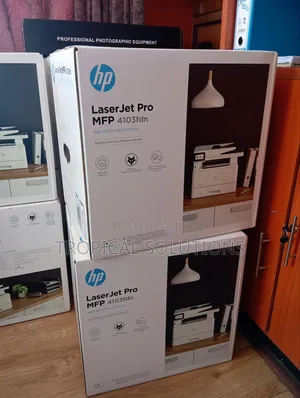 Hp Laserjet MFP 4103fdn Printer Black/White