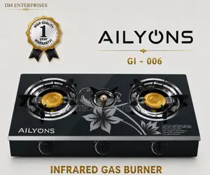 Ailyons Black Glass Infrared Cooker