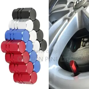 4pcs Aluminium Alloy Car Tire Valve Caps