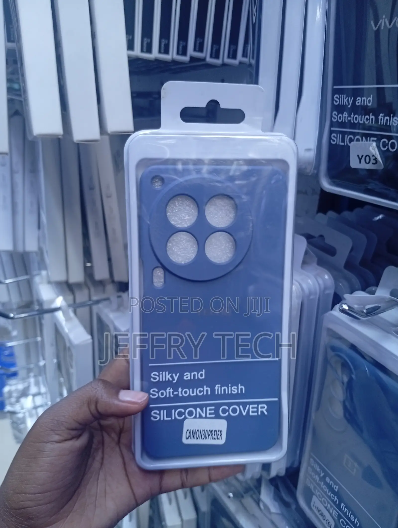 Tecno Camon 30 Microfiber Interior Lining Antiscratch Cover
