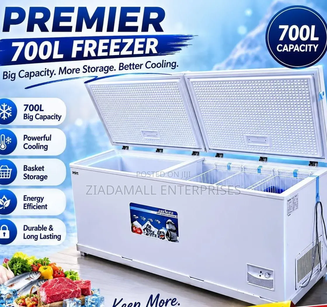 Freezer 700 Litres Premier Chest Freezer Energy Efficient Fast Cooling