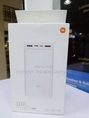 Xiaomi Mi Power Bank 3 With a 30,000mah Capacity and 18w Fast Charging