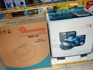 *Ramtons Washing Machine Twin Tub 10kg With Air Dryer Rw116
