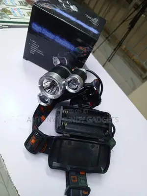 3xt6 Led Headlamp Rechargeable Usb Waterproof Head Torch