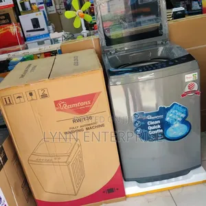 *Ramtons Washing Machine 12kg Top Load Magic Cube Full Automatic