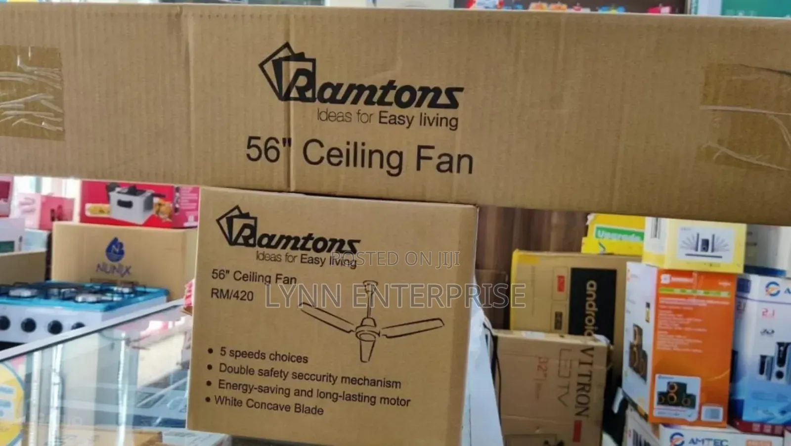 *Ramtons Ceiling Fan 56"