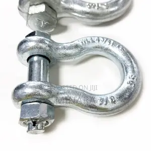 2pcs, 1/2" D-Ring Shackle,Heavy Duty Off Road Towing / Lifting 2ton