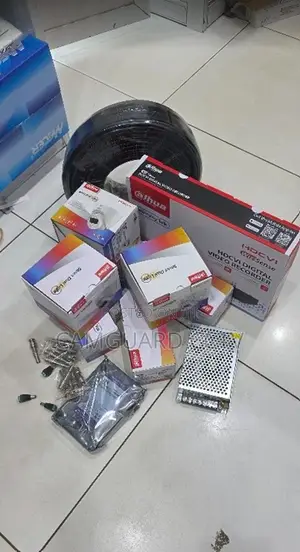 Dahua 4 Camera CCTV Complete Set With 500gb HDD and Coaxial Cable