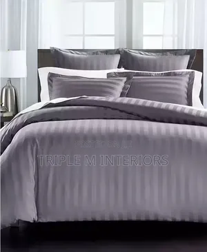 Modern Slate Grey Hotel Style Bedding