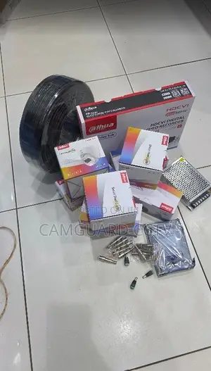 Quality Dahua 4ch Full Color CCTV Kit With 4 Cameras 500gb HDD