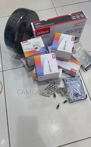 Dahua Complete CCTV Package 4 Full Color Cameras With DVR