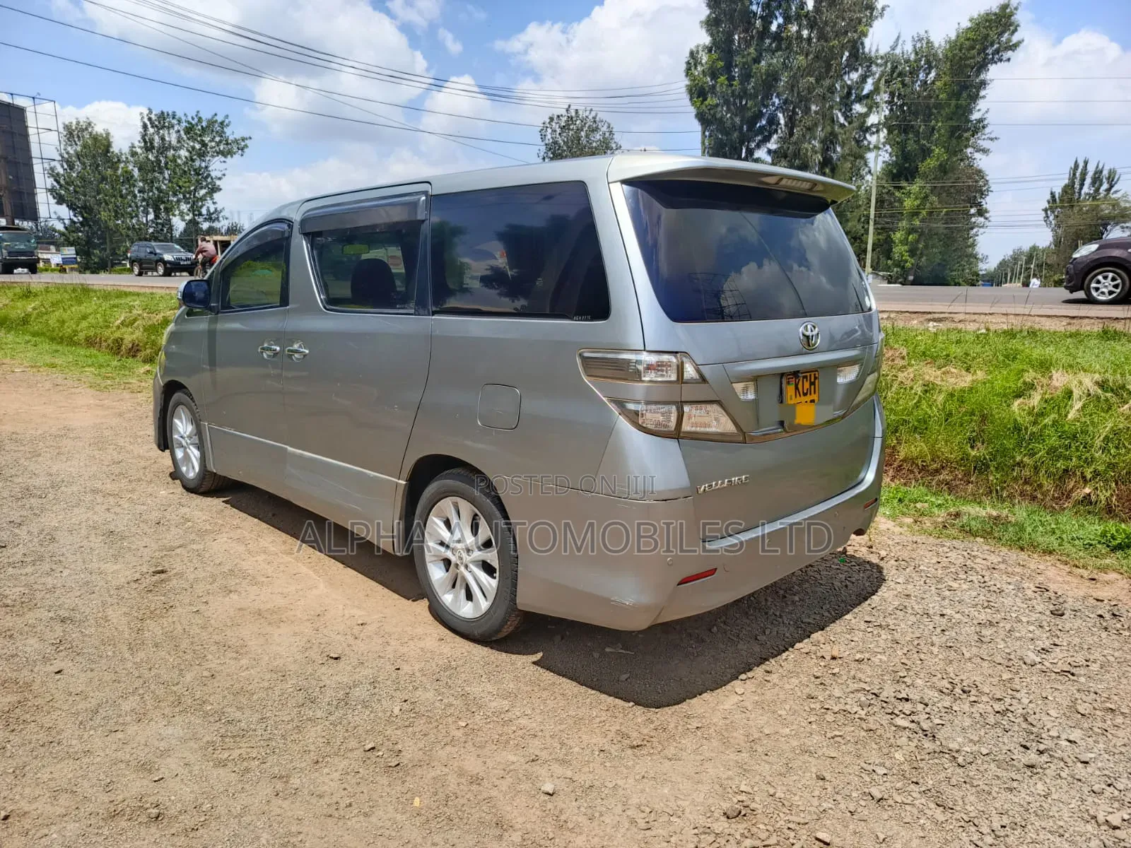 Toyota Alphard 2009 Gray