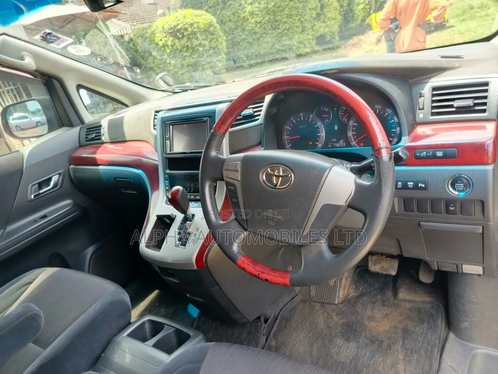 Toyota Alphard 2009 Gray