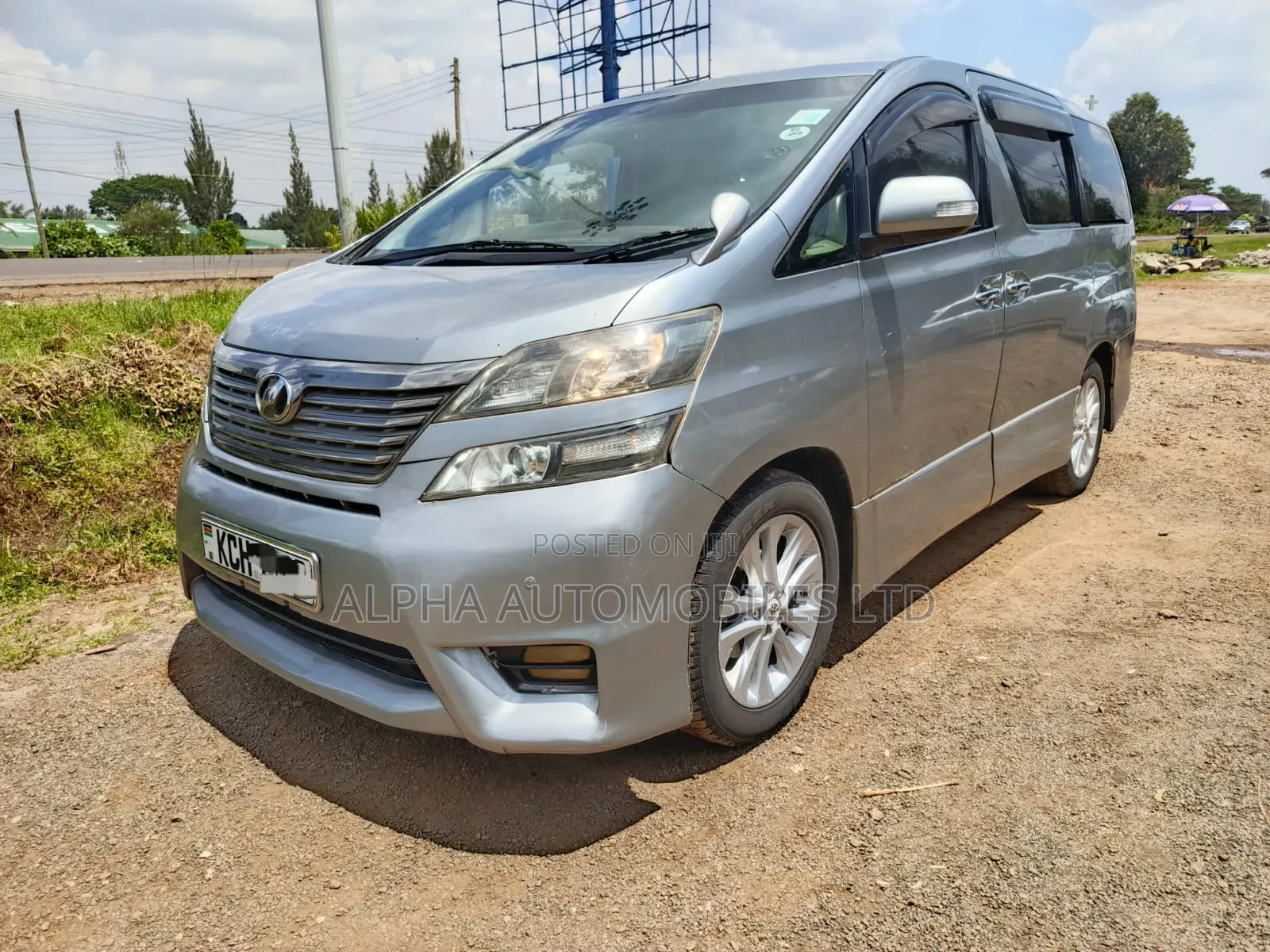 Toyota Alphard 2009 Gray