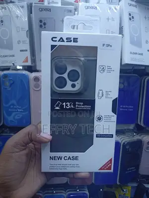 iPhone 13 Pro Transprent Case With Drop Protection Features