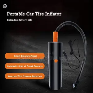 Tire Inflator With Digital Gauge for Cars, Motos, Bikes, and Balls