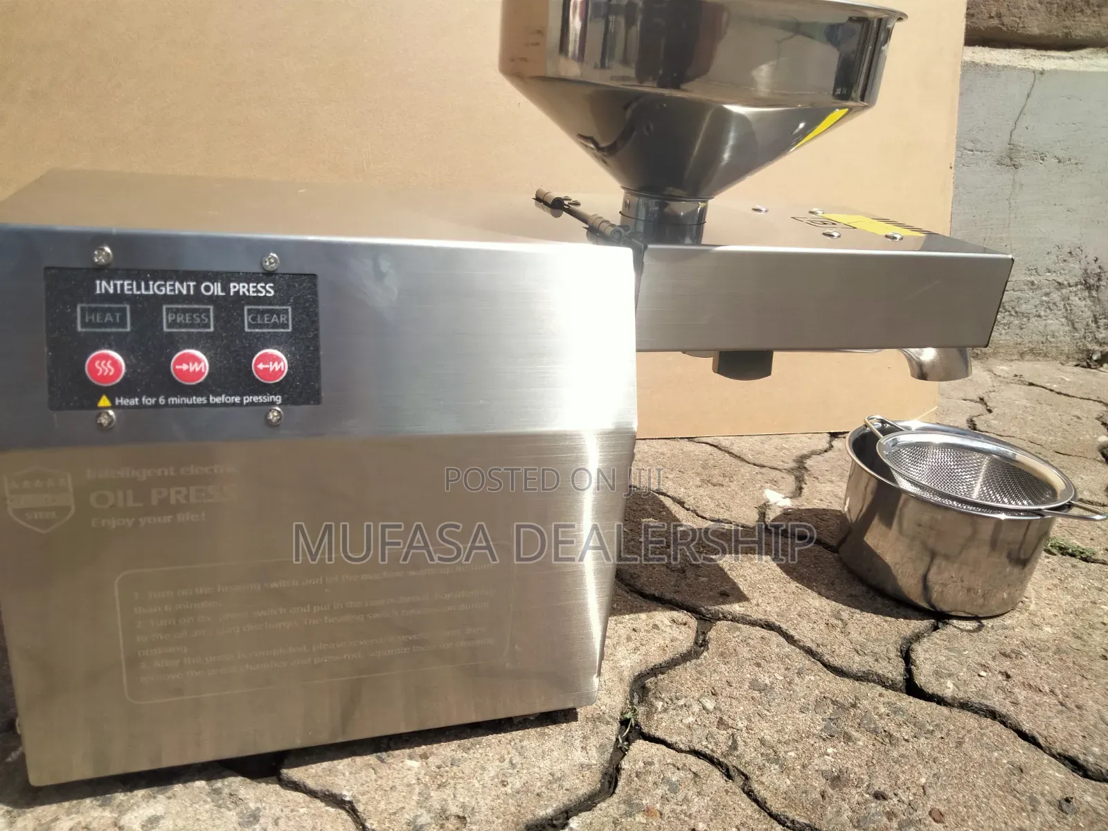 Electric Oil Press