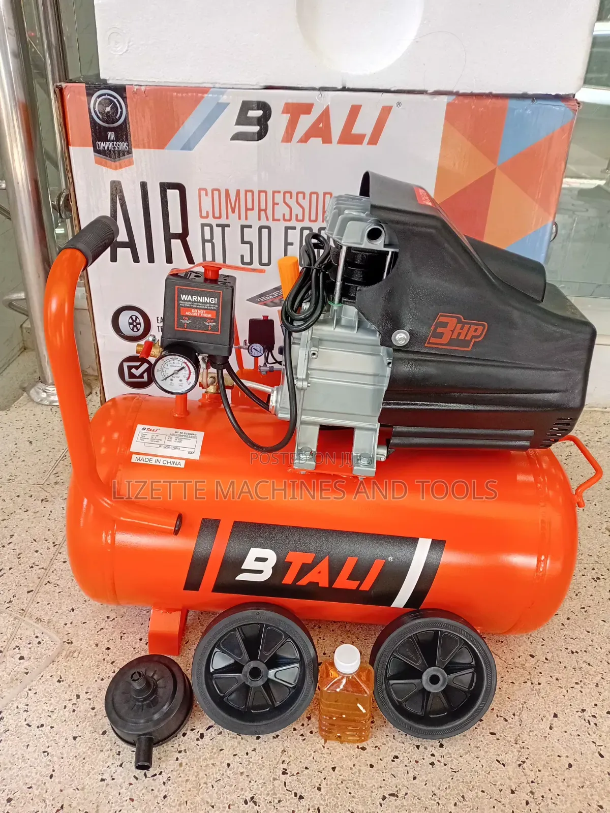 Btali 50l Air Compressor 3hp