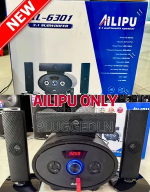 Ailipu 3.1 Channel Bluetooth Hi-Fi Home Theater Speaker System