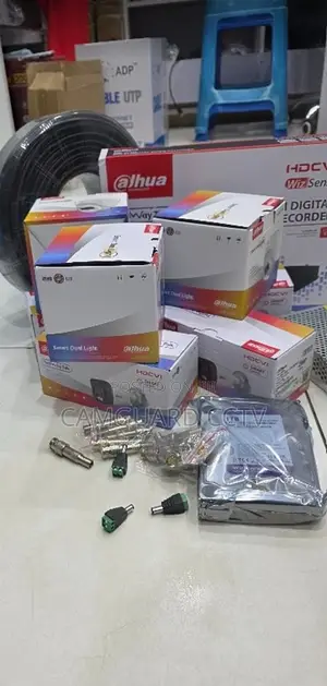 Dahua 4 Channel Video Surveillance Kit With Accessories