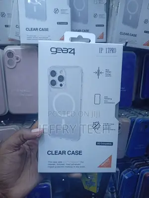 iPhone 17 Pro Gear4 Clear Case With D3o Crystalex