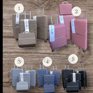 4 in 1 Unbreakble Laxurious Rubber Suitcase Briefcase Travel Bag