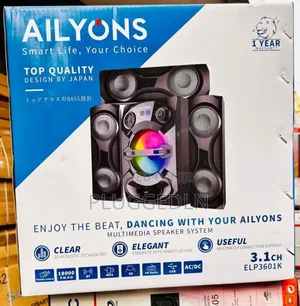 Ailyons 3.1ch Multimedia System Subwoofer