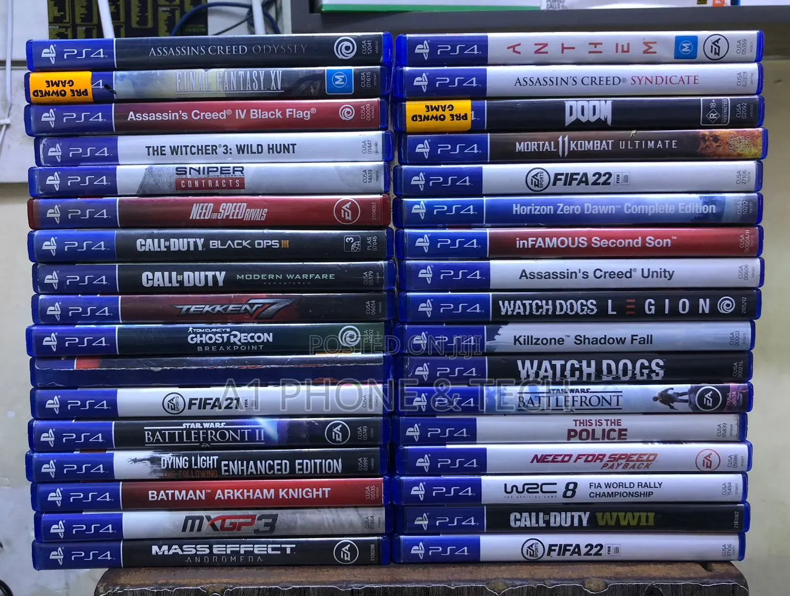 Pre-Owned Ps4 Games