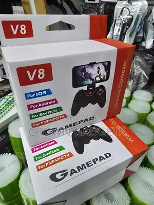 V8 Wireless Bluetooth Gamepad Controller for Pc Android Ios