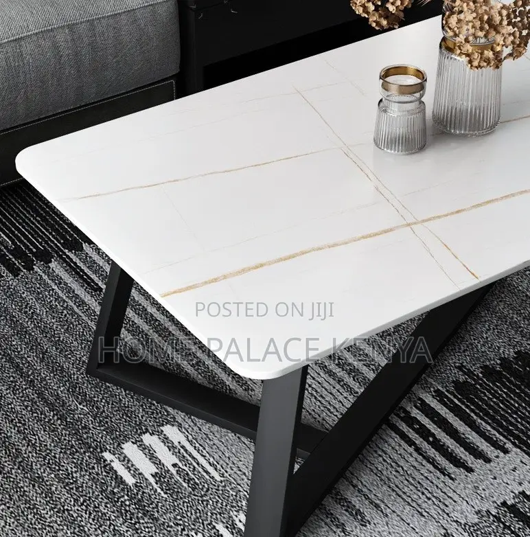 Coffee Table: Unique Marble Square Coffee Table