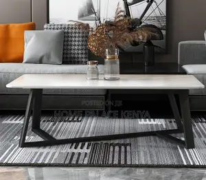 Coffee Table: Unique Marble Square Coffee Table