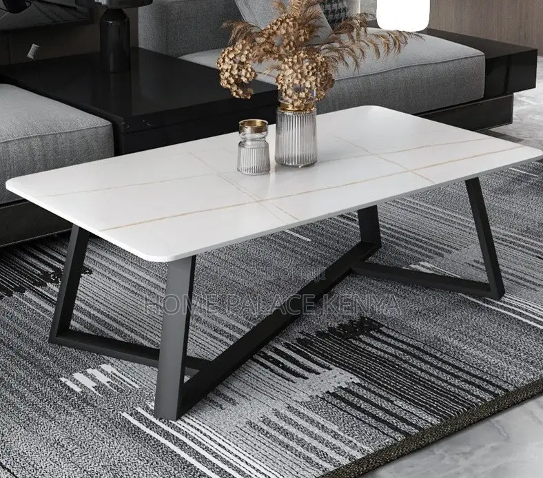 Coffee Table: Unique Marble Square Coffee Table